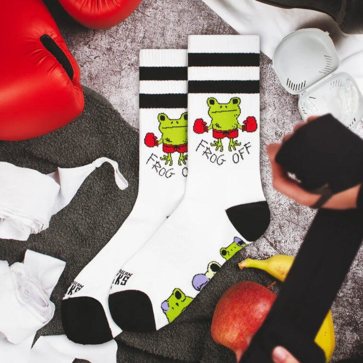 Socken American Socks Frog Off Mehrfarbig 7/7