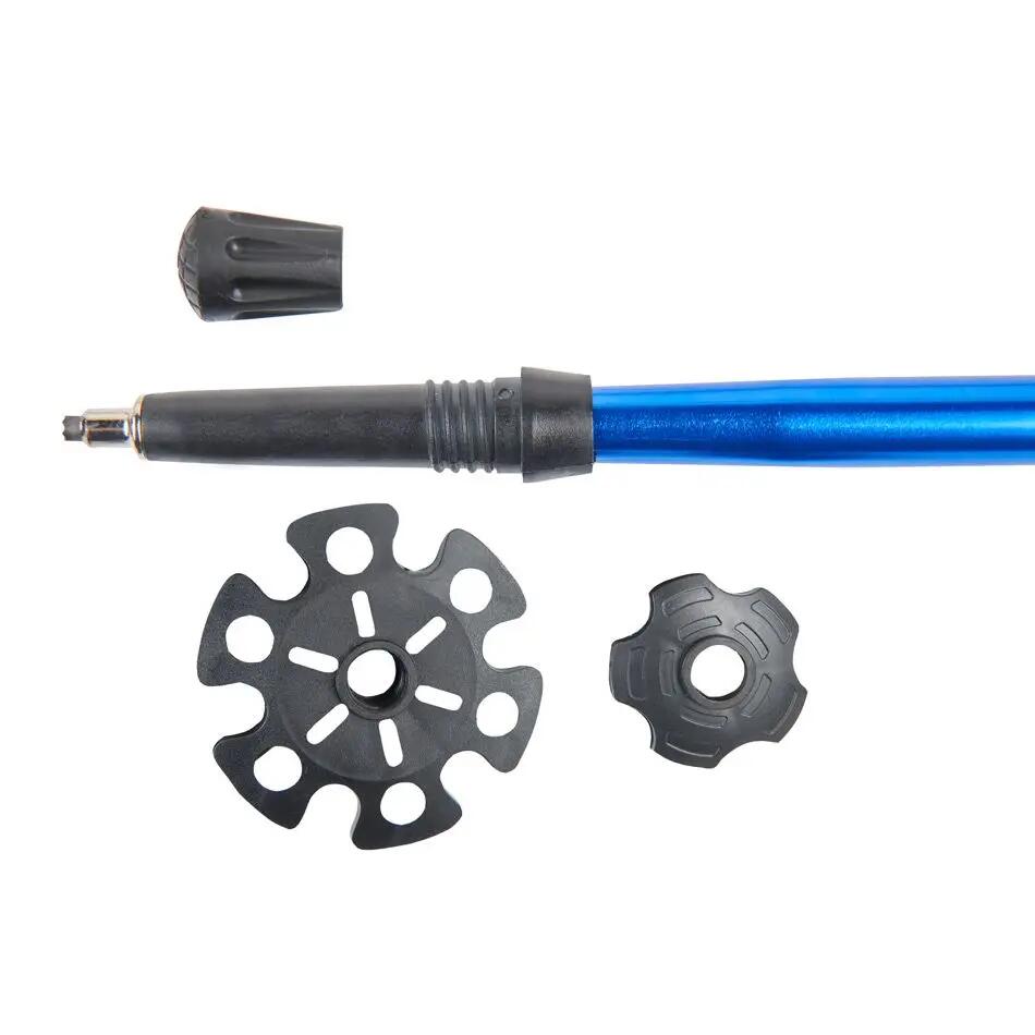 Par Bastones de trekking plegables Aluminio Columbus outdoor Tra7075 s azul 3/5