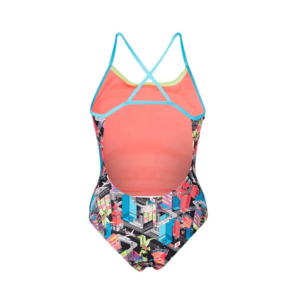 Strój jednoczęściowy pływacki damski Speedo Dragonyang Crossback 2/3