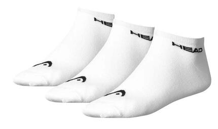 SNEAKER SOCKEN WEISS (3X)
