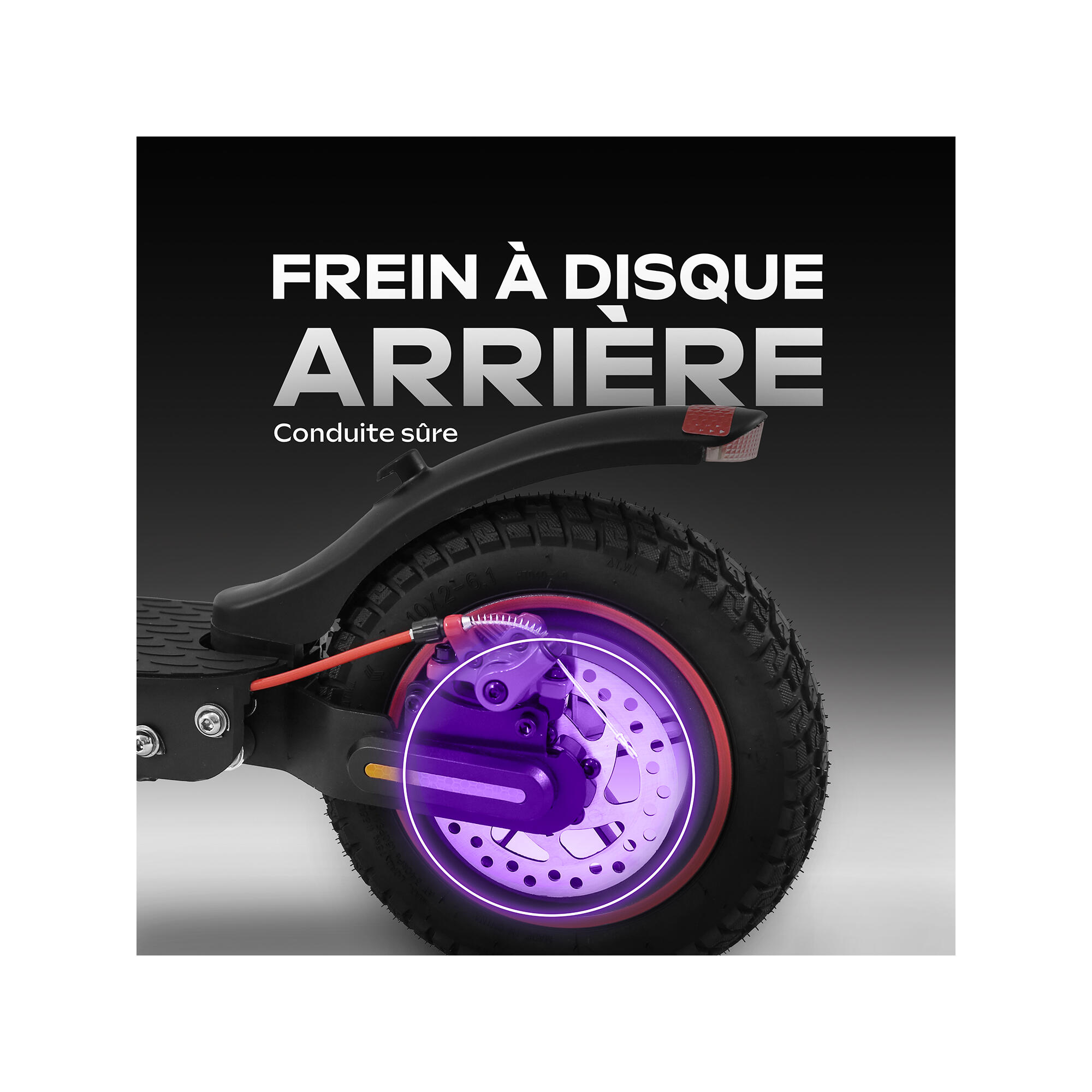 UrbanGlide 100 PRO 2 Elektrische Scooter  350W 10, 30 km, opvouwbaar en comforta 5/7