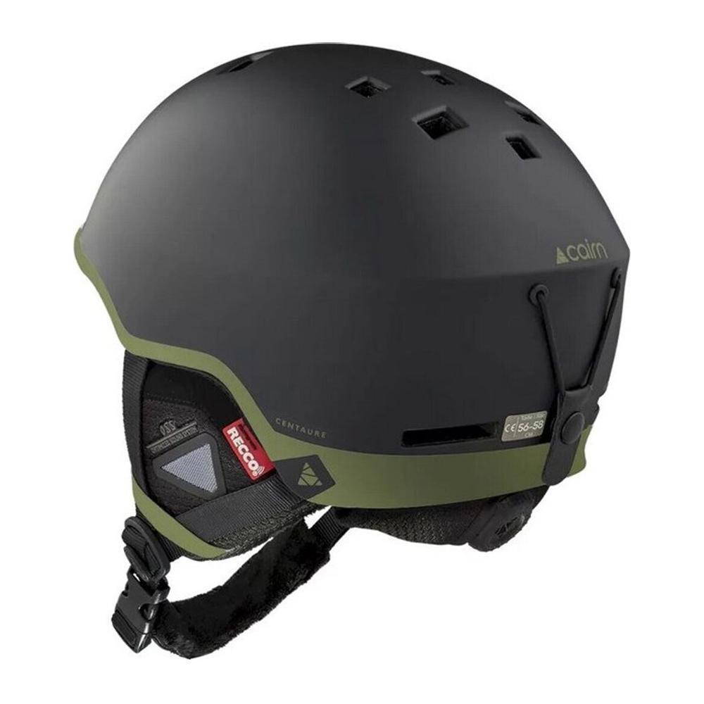 Casco Cairn Centaure Rescue Negro/Caqui Mate 2/3