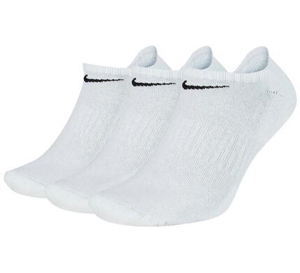 SOKKEN Nike Everyday Cush, Wit, Uniseks