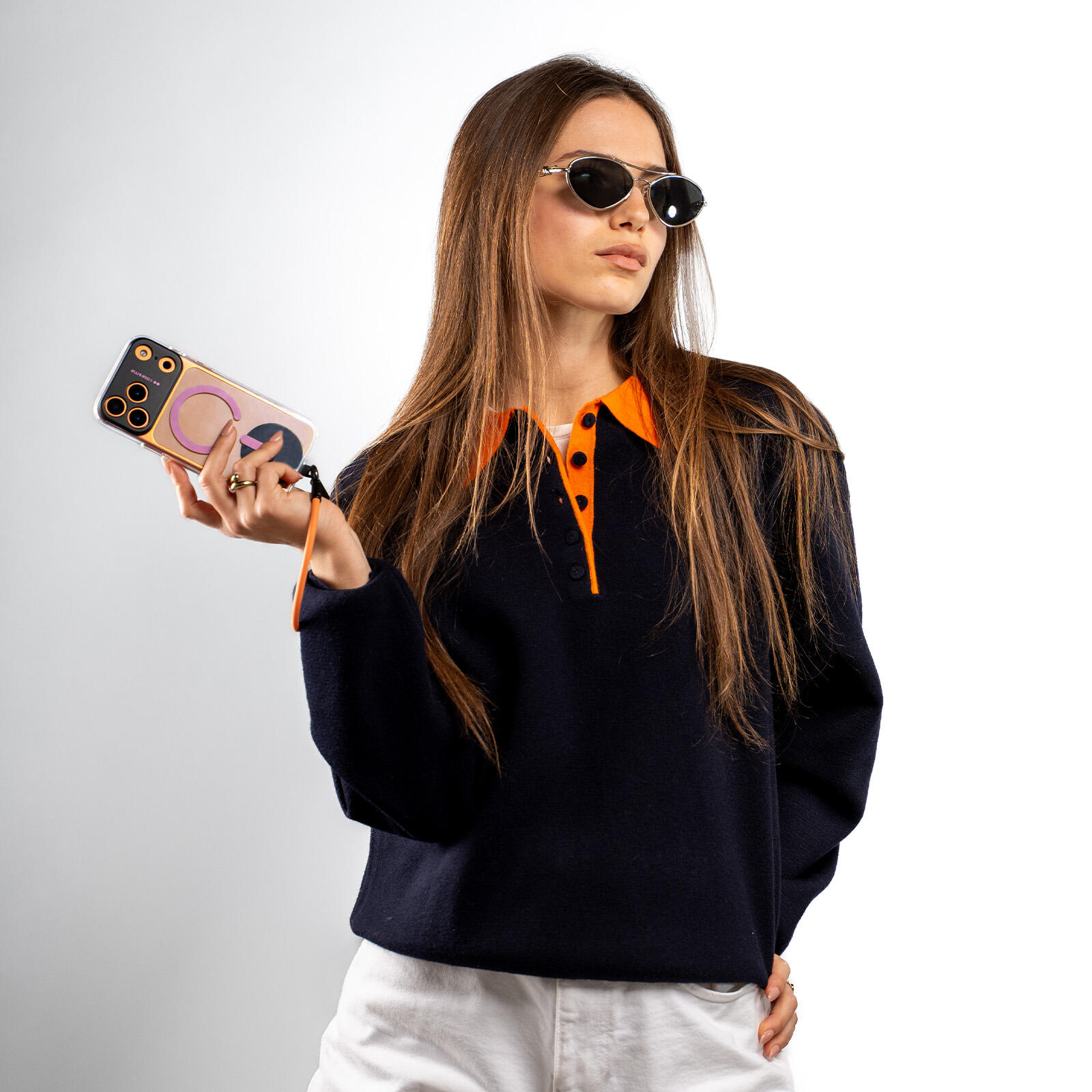 Jelly Trio Lace- Laccio universale per smartphone in silicone 3 in 1 6/6