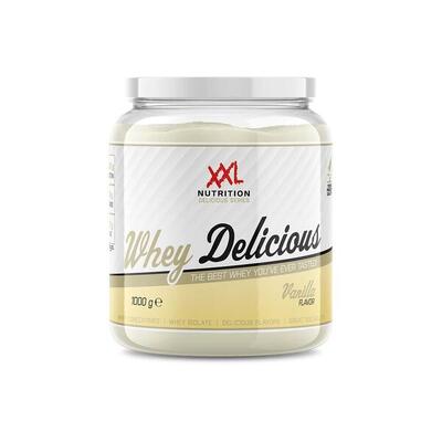 Whey delicious - 80% eiwit, proteïne poeder - vanille - 450 gram (15 shakes)