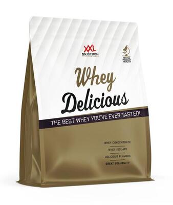 Whey delicious - 80% eiwit, proteïne poeder - vanille - 450 gram (15 shakes)