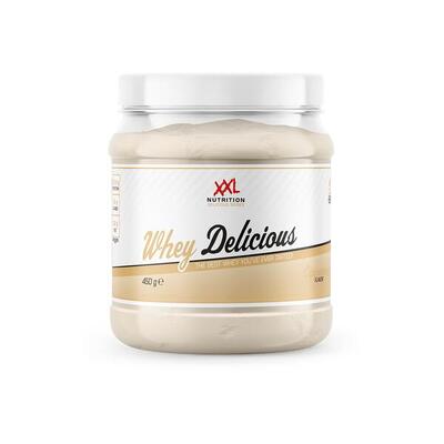 Whey delicious - 80% eiwit, proteïne poeder - vanille - 450 gram (15 shakes)