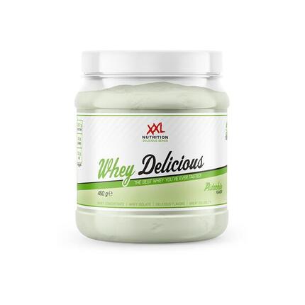 Whey Delicious - 80% Eiwit, Proteïne Poeder - Vanille - 450 gram (15 shakes)