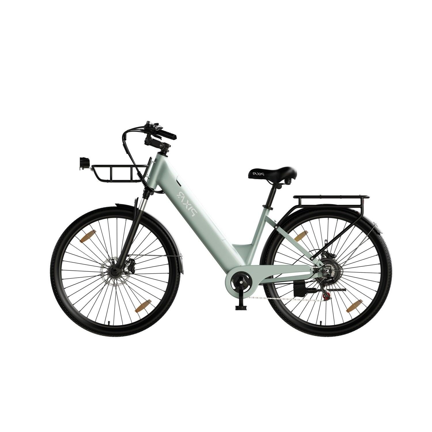 Pixar C1 PRO E-Bike 250W 36V18AH 28" Freni Idraulici Verde 3/5
