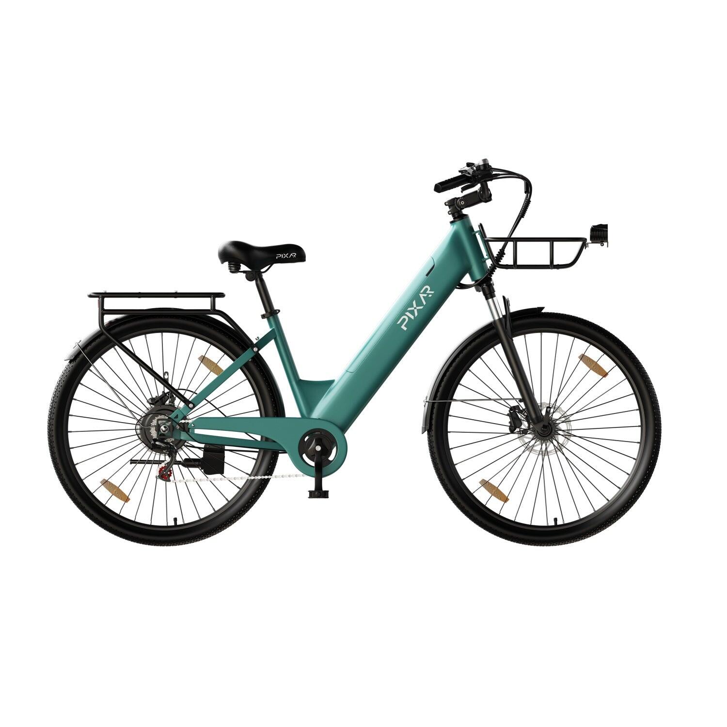 Pixar C1 PRO E-Bike 250W 36V18AH 28" Freni Idraulici Blu 3/5