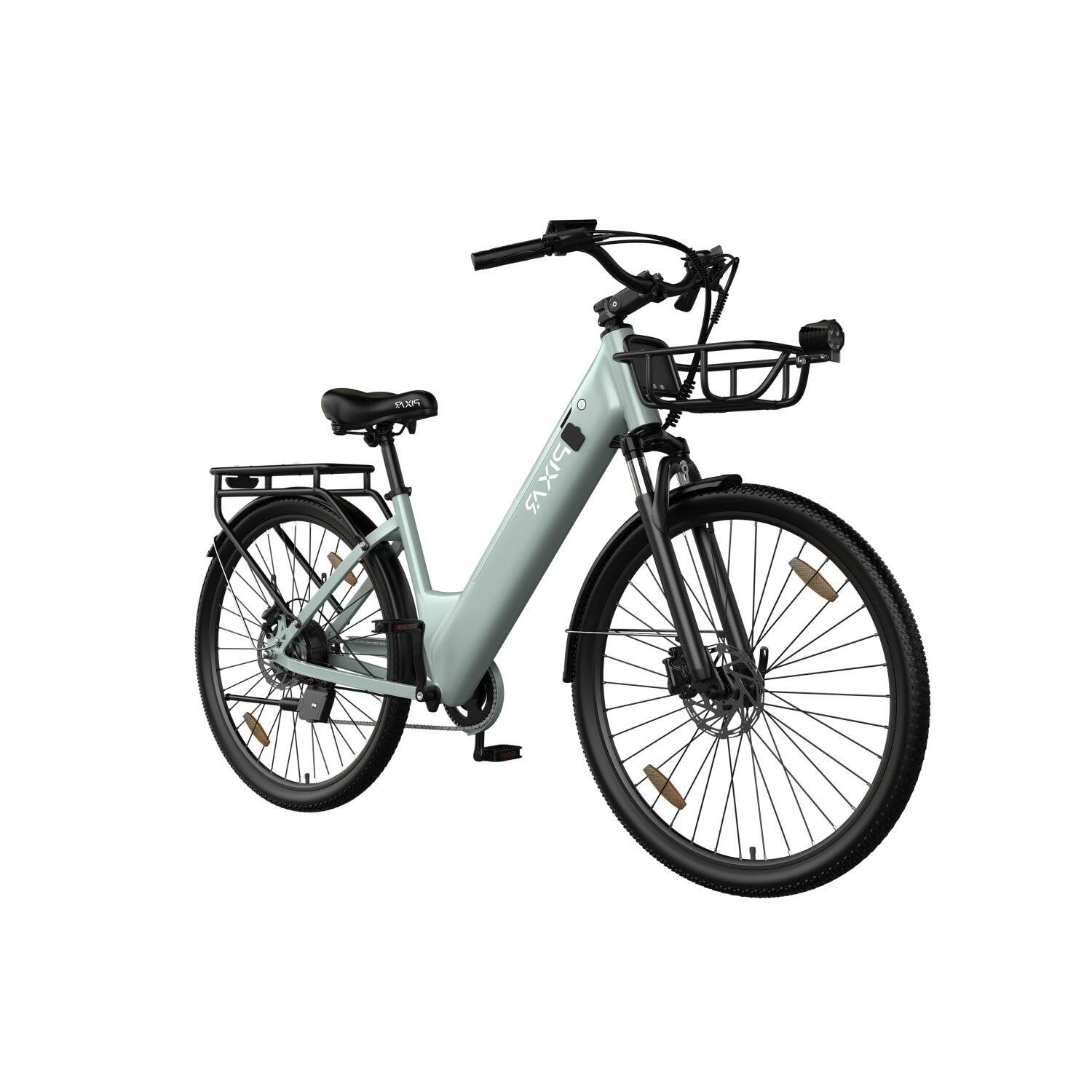 Pixar C1 PRO E-Bike 250W 36V18AH 28" Freni Idraulici Verde 2/5