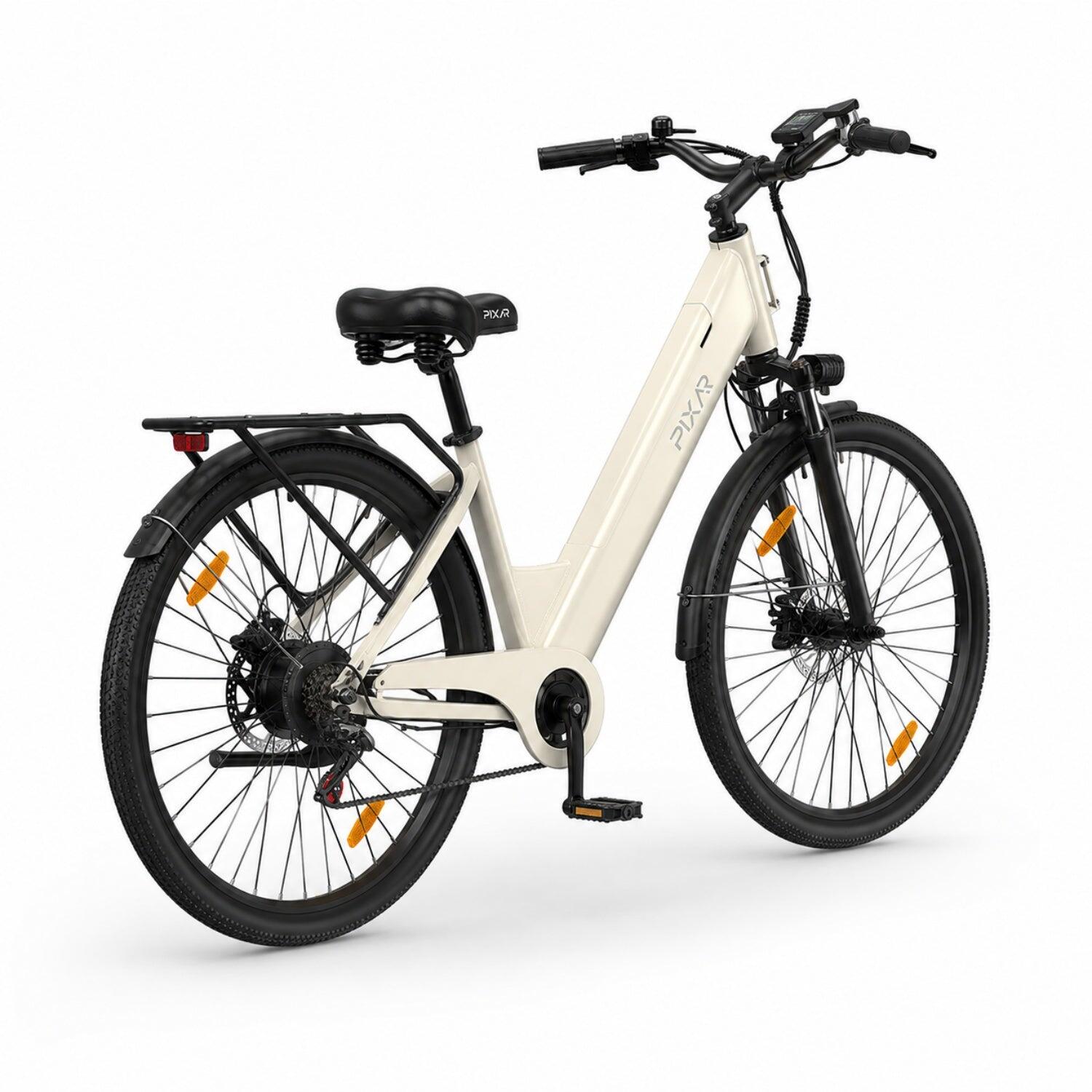 Pixar C1 Vélo Électrique 250W 36V13AH 27.5" Blanc 5/5