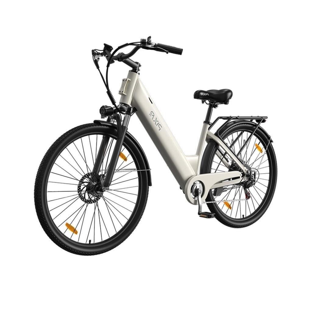 Pixar C1 E Bike 250W 36V13AH 27.5" Mechanical Disc Brakes White