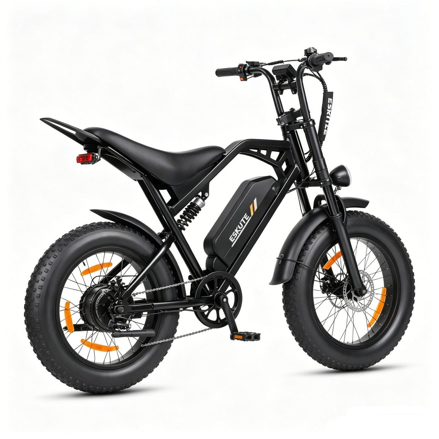 Moto Elettrica ESKUTE V202 250W 48V20.8Ah 20" Freni Meccanici Nero 5/5