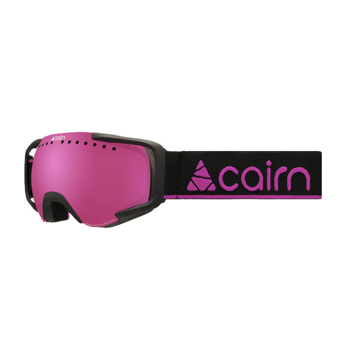Lunettes De Ski Enfants, Unisexe - CAIRN Next SPX3000 - MatBlack/Neon Pink 1/2