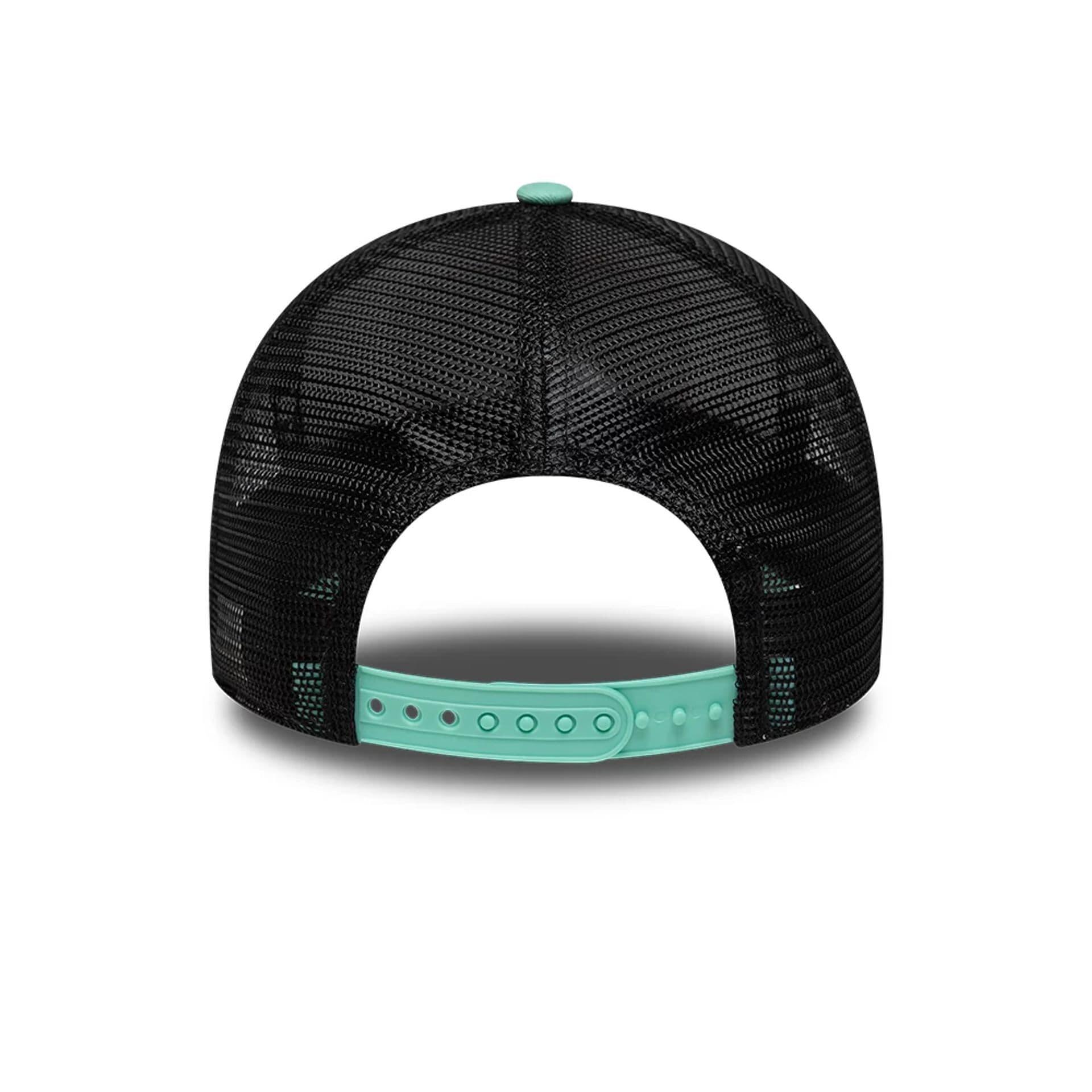 New Era 9FORTY Trucker Cap Location pastel blue/white/black 4/5