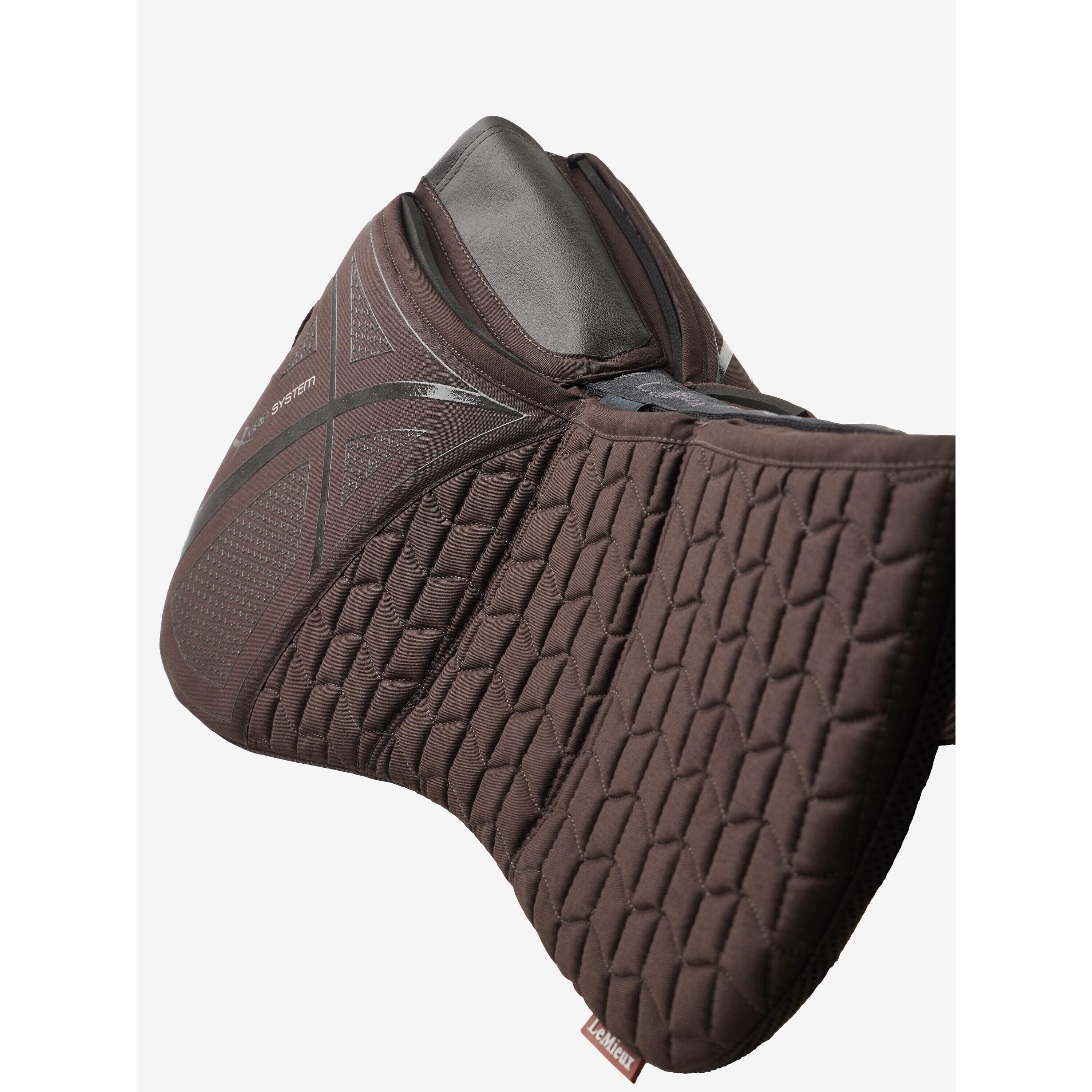 Lemieux Zadelonderlegger Prosorb 3 Pocket Bruin - 3/7