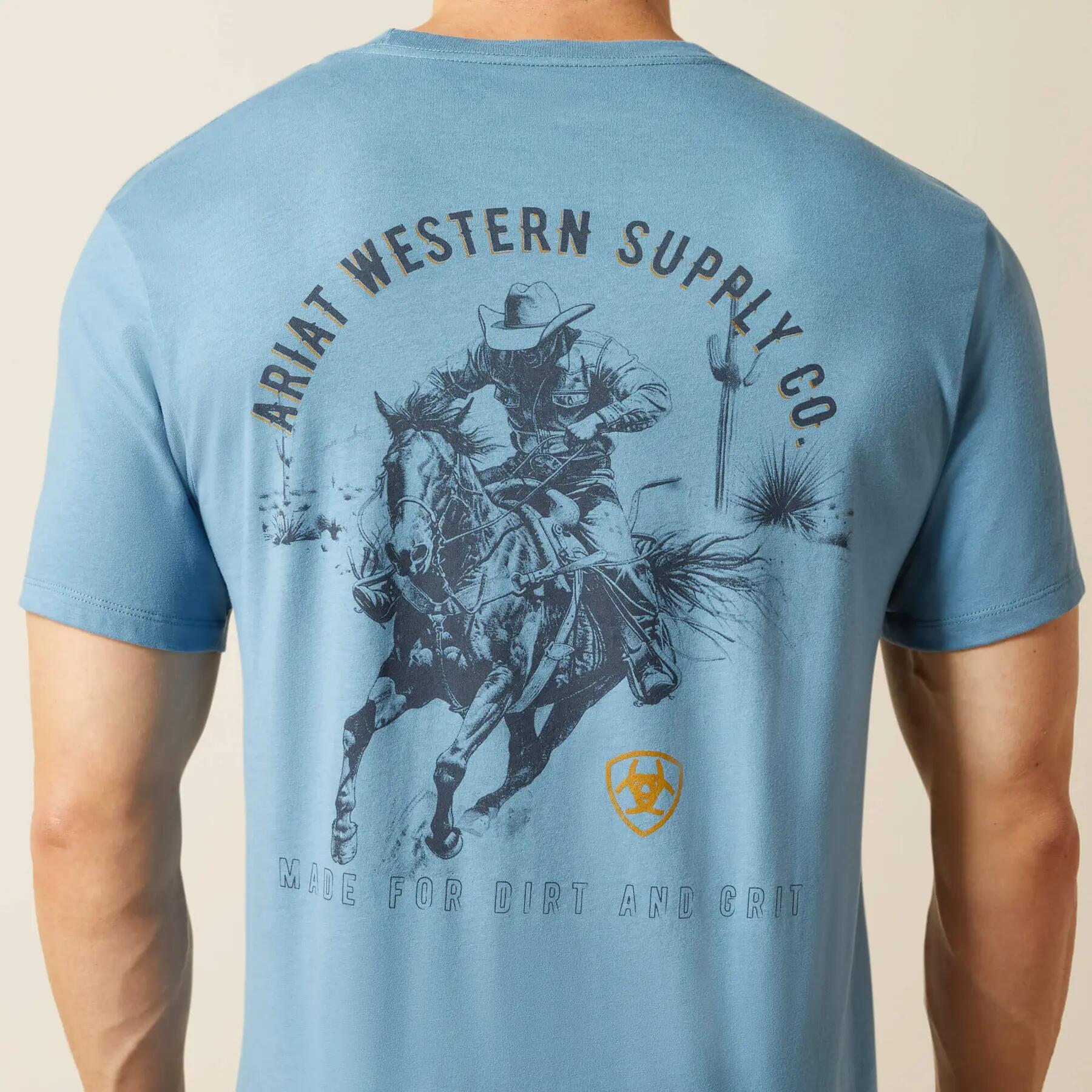 T-Shirt Ariat Blazing Saddle 3/6
