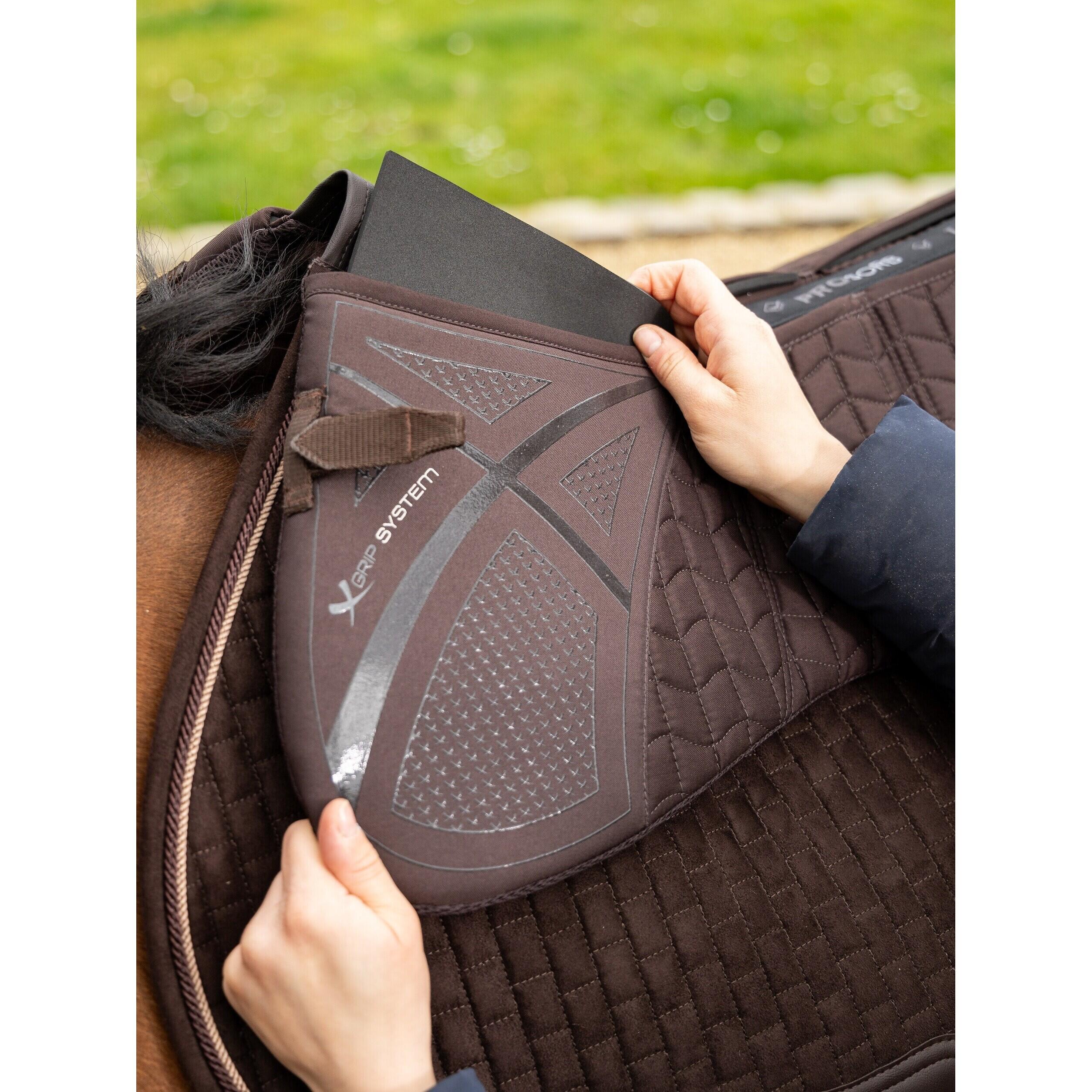 Lemieux Zadelonderlegger Prosorb 3 Pocket Bruin - 6/7
