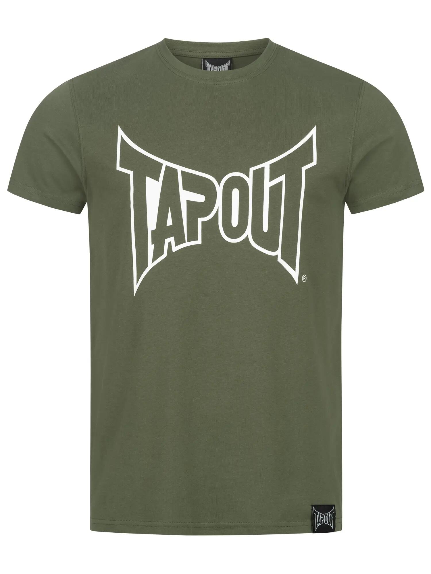 TAPOUT Heren-T-shirt normale pasvorm LIFESTYLE BASIC TEE 2/5