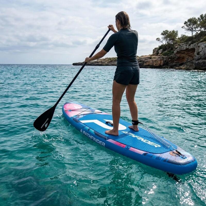 Zray Pathfinder Flamingo Mavi Şişme SUP Board Seti 34237
