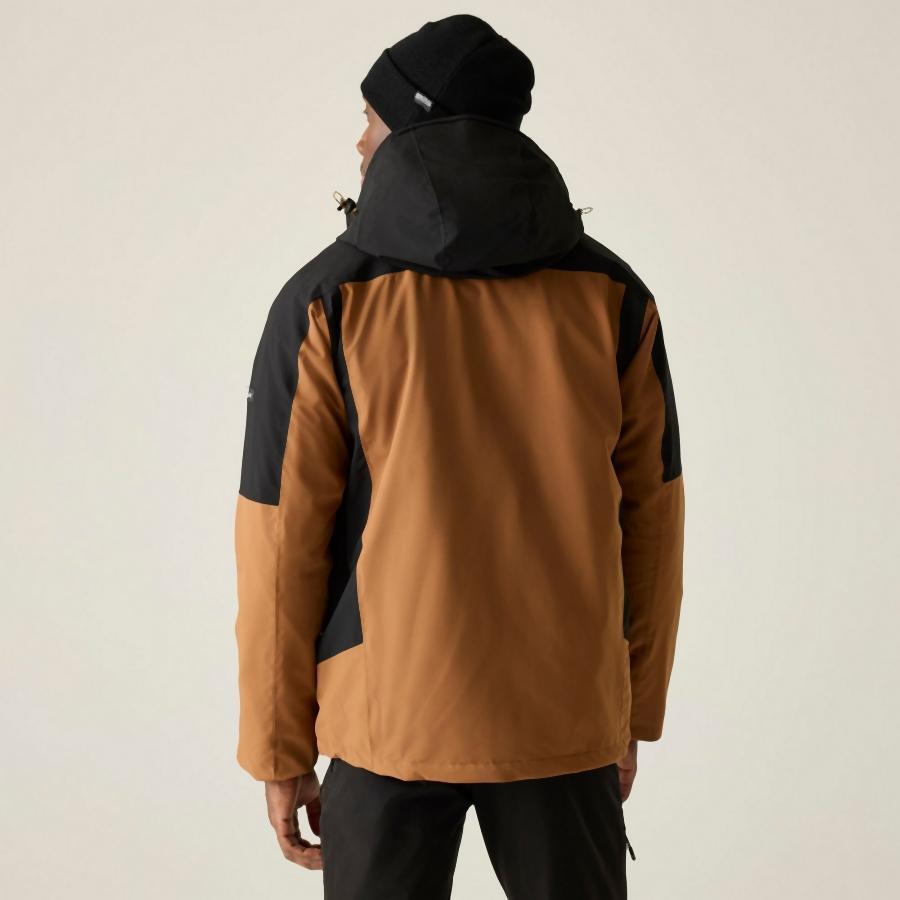 Veste 3 en 1 Imperméable Regatta "Wentwood" 2XL Camel 2/7