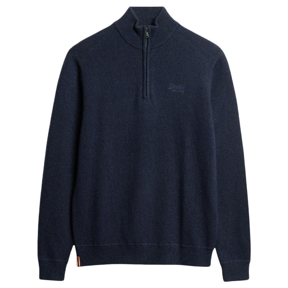 Felpa Superdry Essential Nera da Uomo 3/7