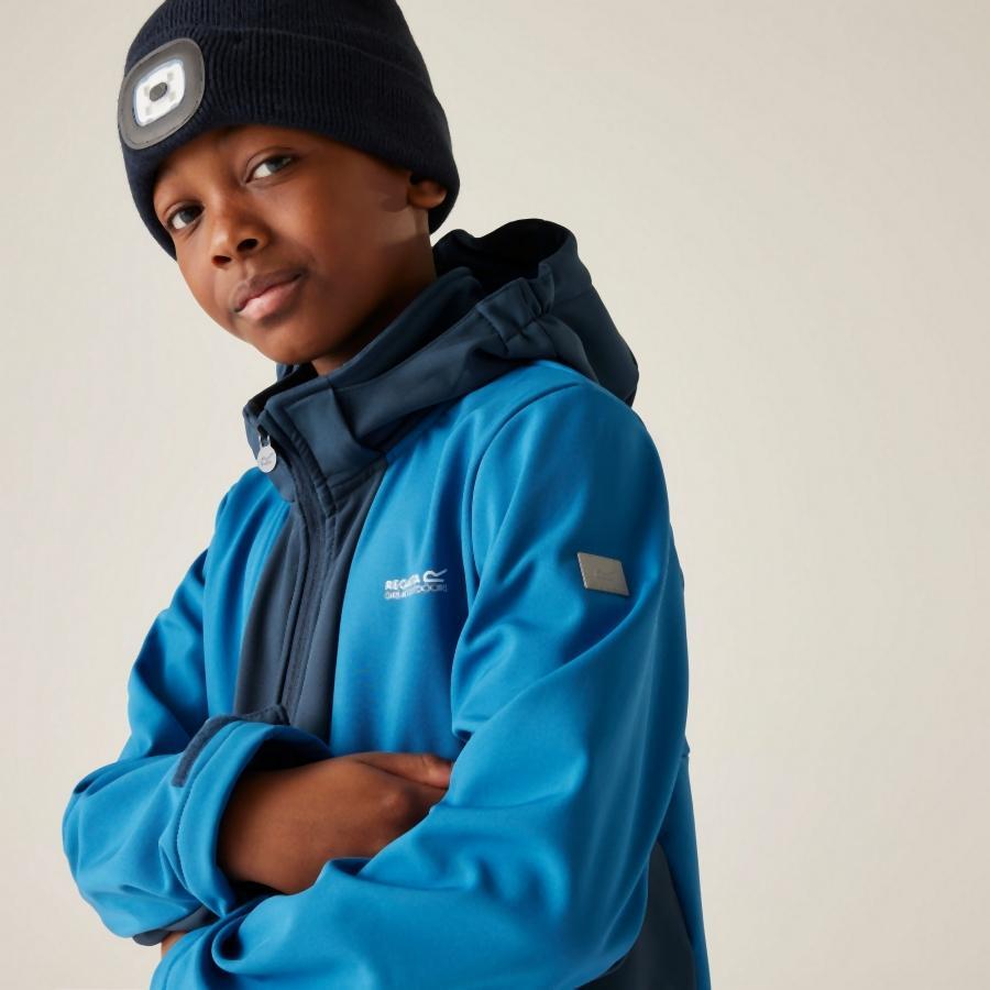 Casaco softshell impermeável para crianças Regatta Haydenbury 2/7