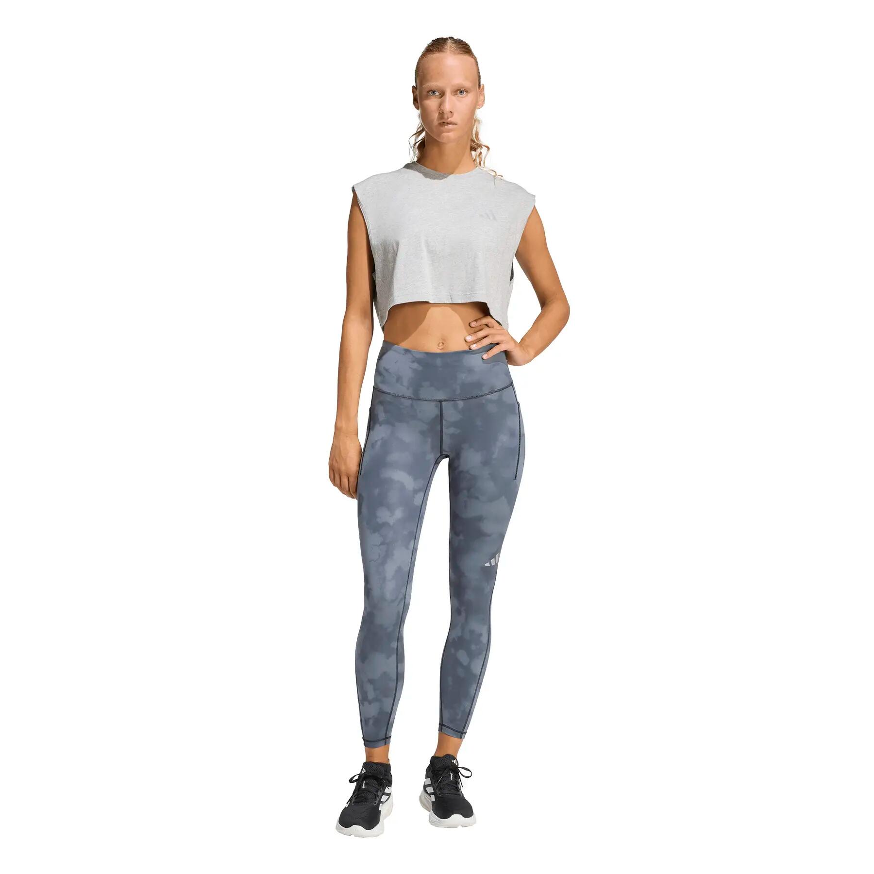 Legging 7/8 femme adidas ADI365 Climacool AOP 5/7