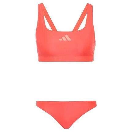 Maillot de bain 2 pièces dos en V femme adidas 3-Stripes