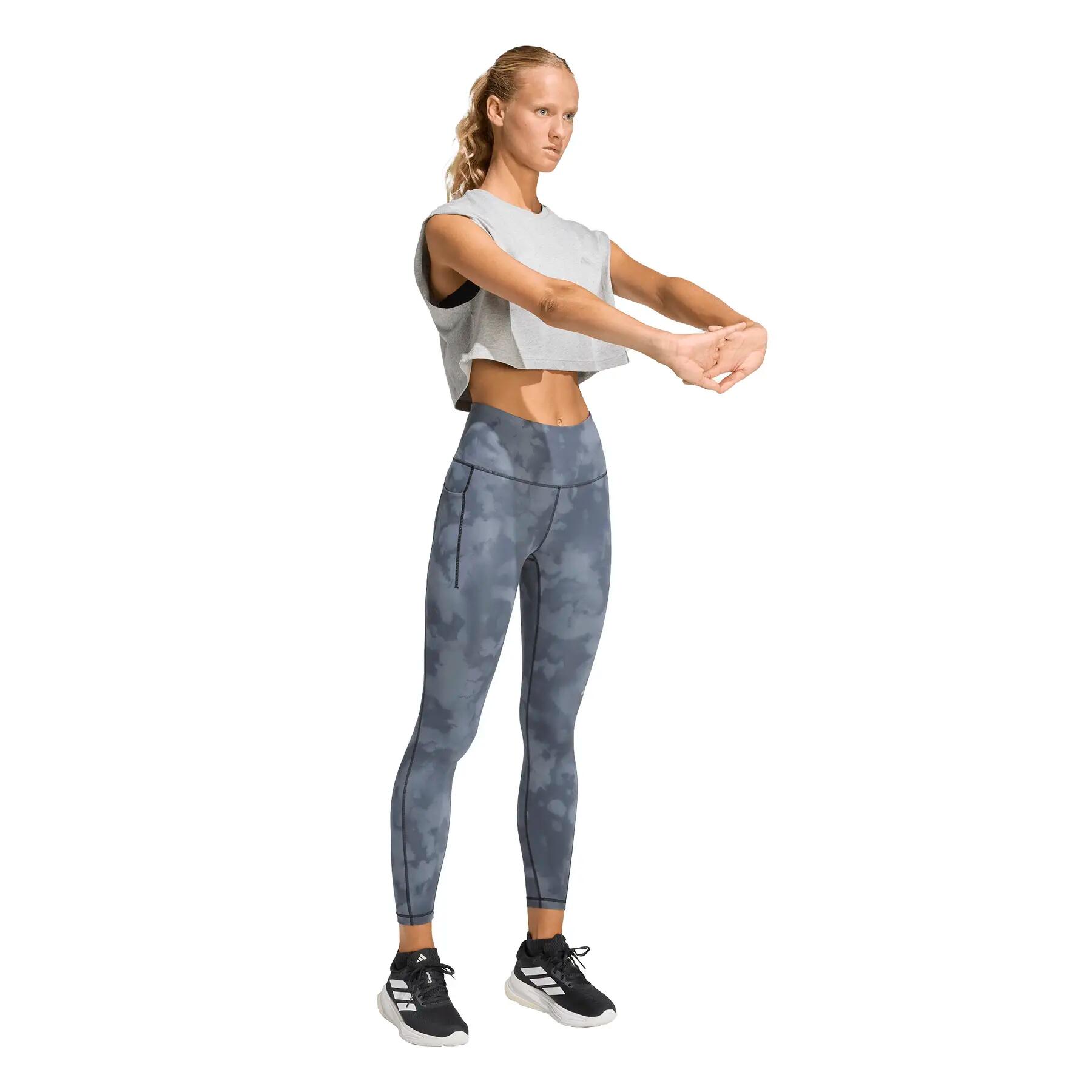Legging 7/8 femme adidas ADI365 Climacool AOP 4/7