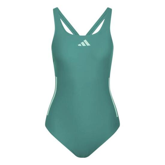 Maillot de bain 1 pièce dos en C femme adidas 3-Stripes