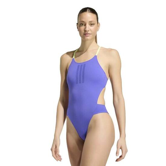 Maillot de bain 1 pièce femme adidas Ripstream 3-Stripes