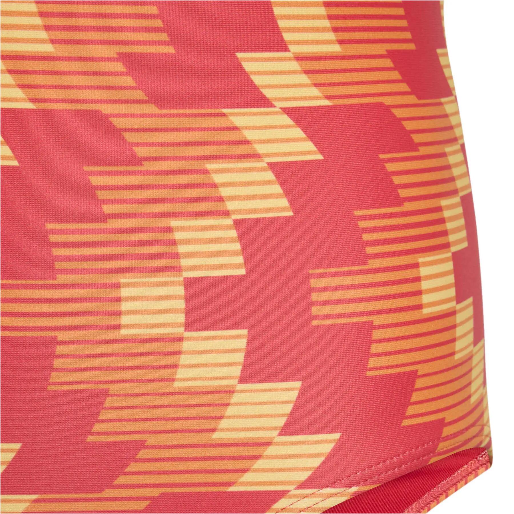 One-piece swimsuit for girls adidas Football-Inspired Graphic 4/5