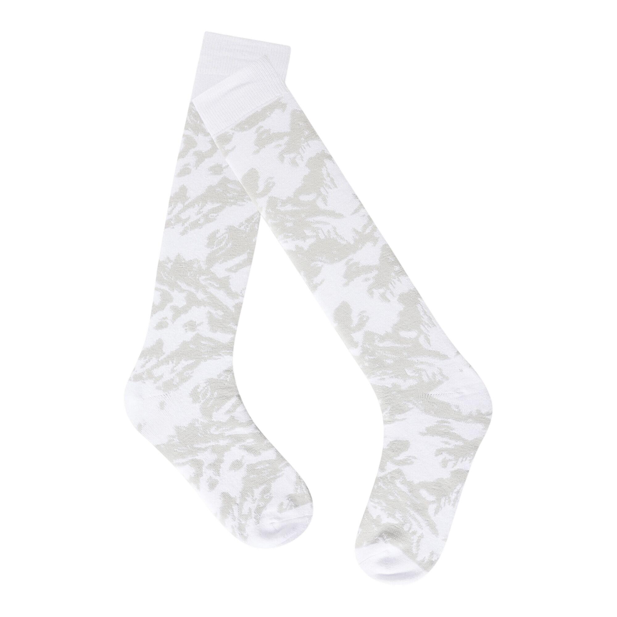 Chaussettes De Ski Femme (Blanc) 3/4