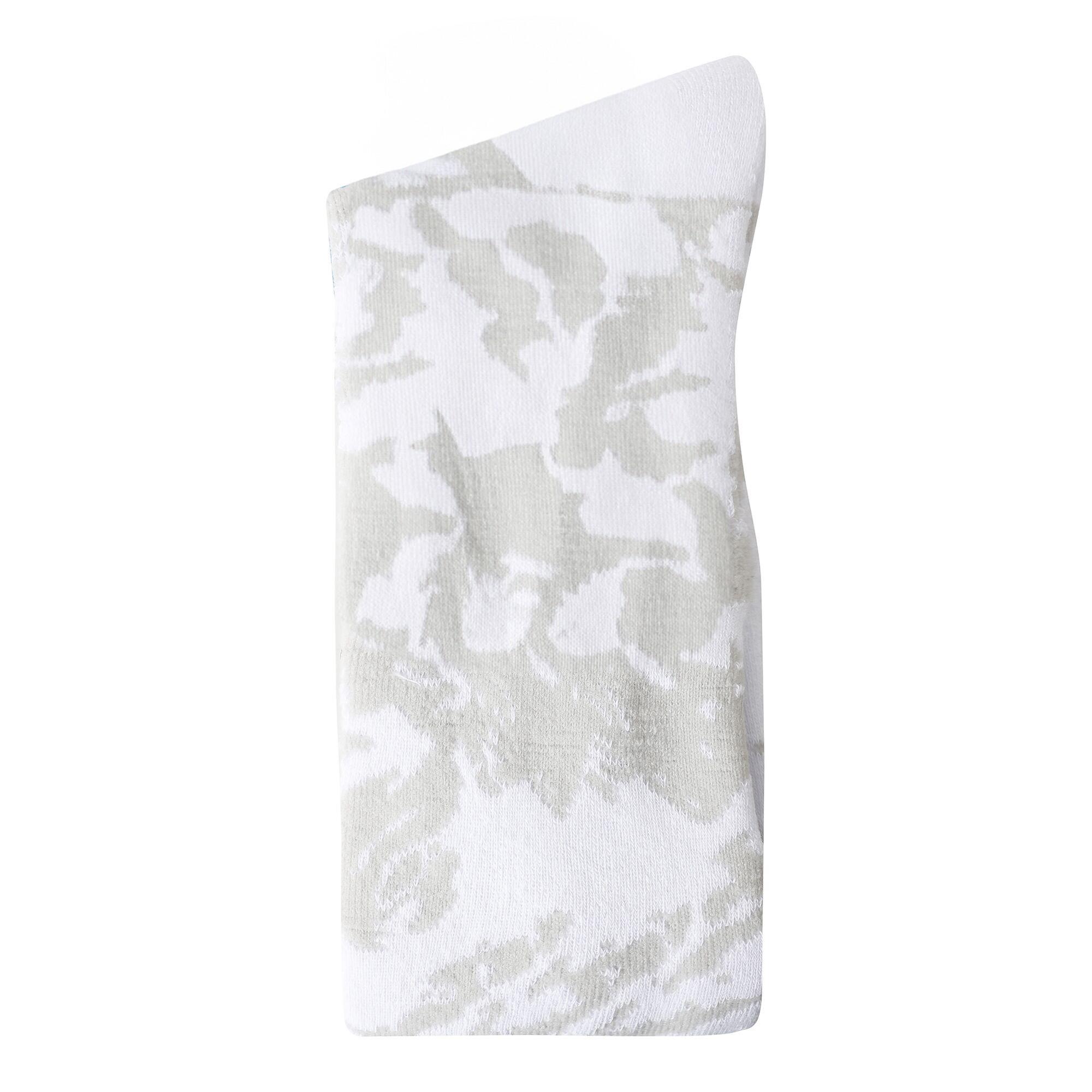 Chaussettes De Ski Femme (Blanc) 2/4