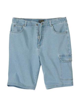 Bermuda Cargo Jean Stretch Confort