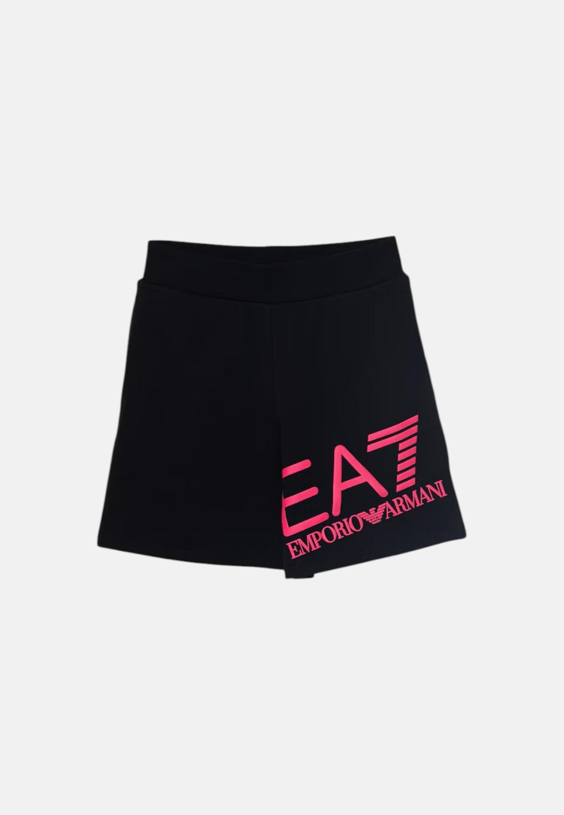 Emporio Armani Calções Menina Preto Criança da Decathlon