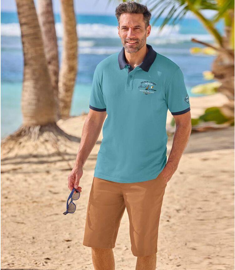 Bermuda Chino en Twill Stretch  3/4