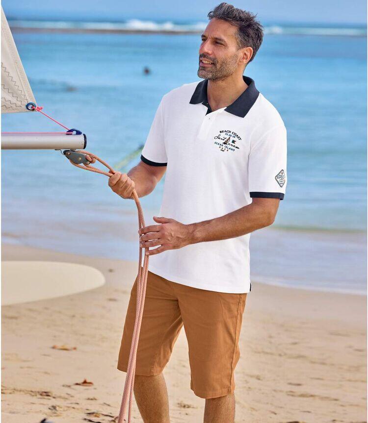 Bermuda Chino en Twill Stretch  4/4