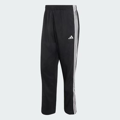 Pantaloni Essentials 3-Stripes Stanford Lite Woven Tapered con orlo aperto