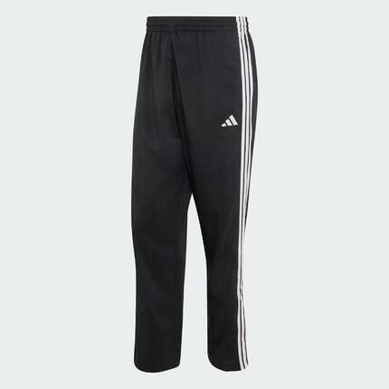 Pantalon fuselé en toile et ourlet droit Essentials 3 bandes Stanford Lite