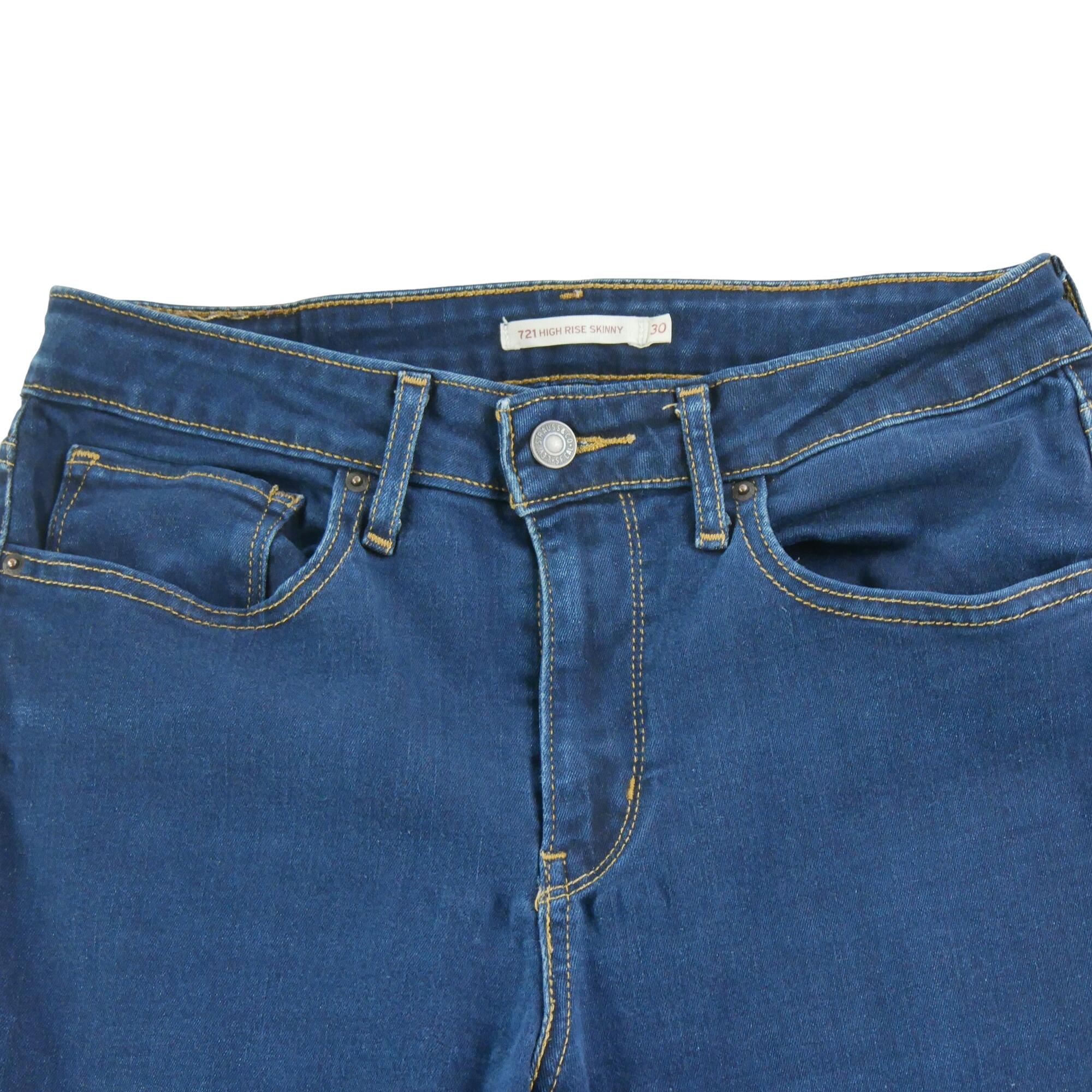 Refurbished - Levi Strauss Damenjeans 721 - In sehr gutem Zustand 3/7