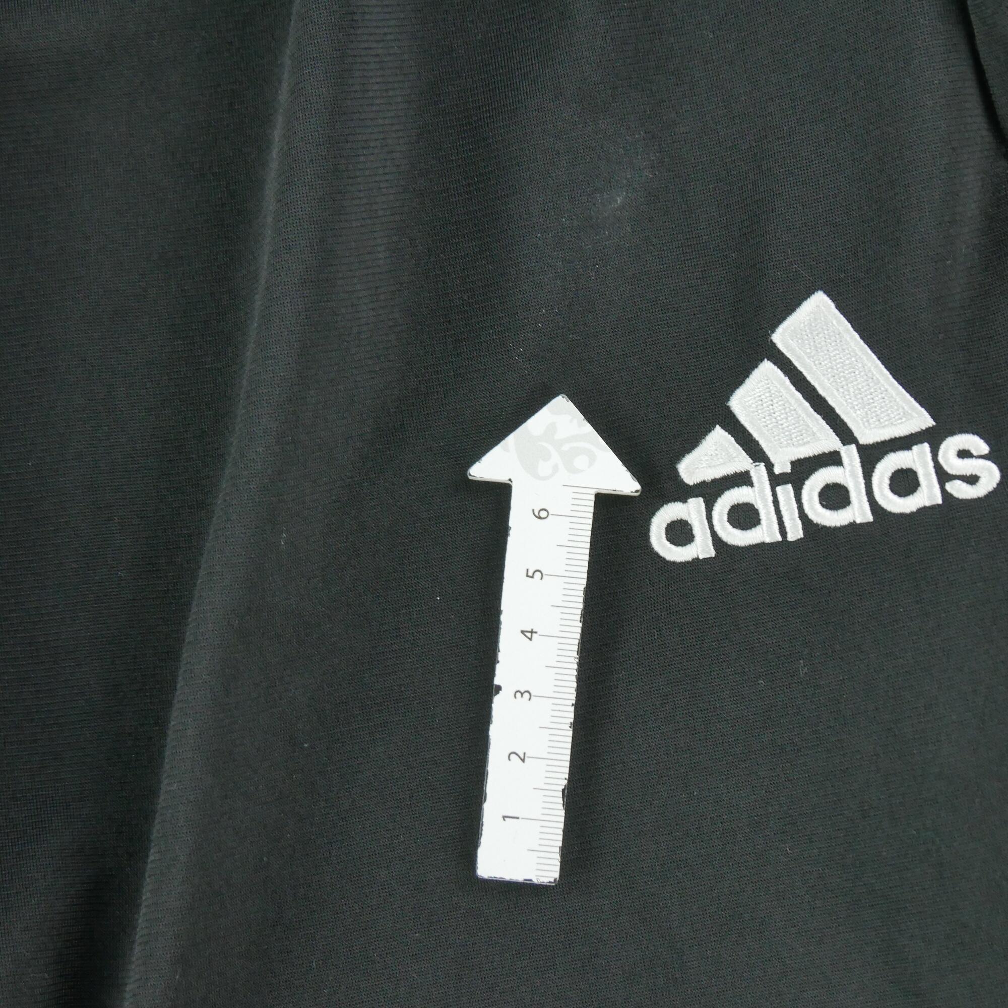 Segunda vida - Calça esportiva masculina Adidas retrô vintage - Em bom estado 7/7