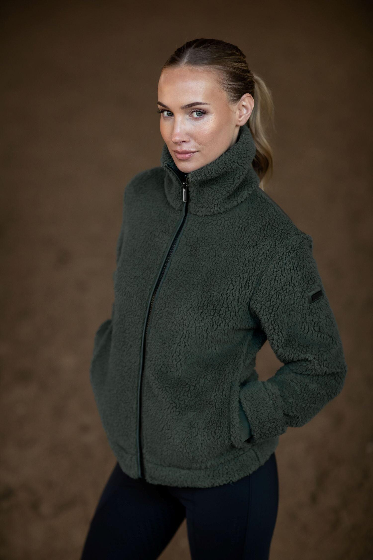 Polar con cremallera para mujer Equestrian Stockholm Teddy 2/5