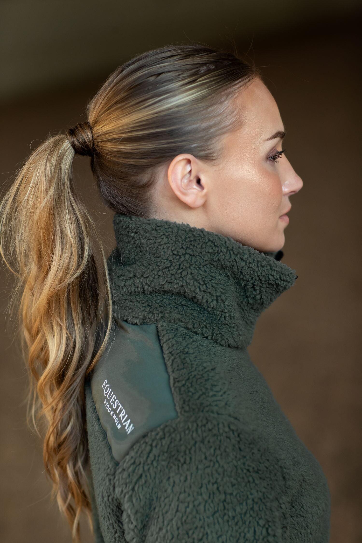 Polar con cremallera para mujer Equestrian Stockholm Teddy 4/5
