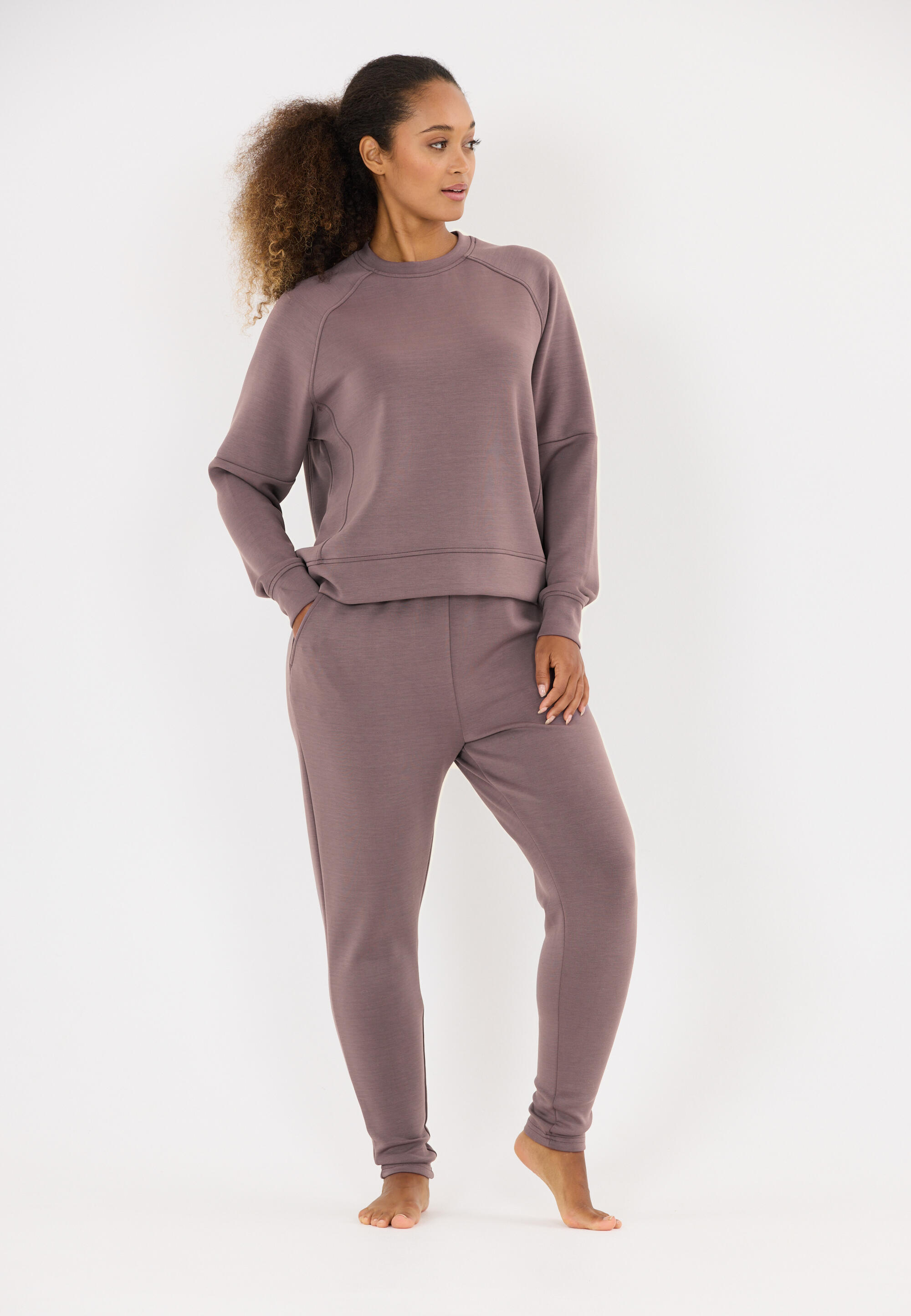 Felpa girocollo da donna Athlecia Jacey 3/15