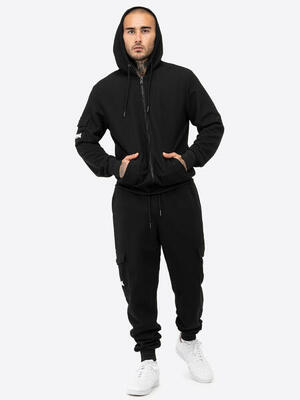 Lonsdale heren trainingspak met capuchon regular fit rosslea