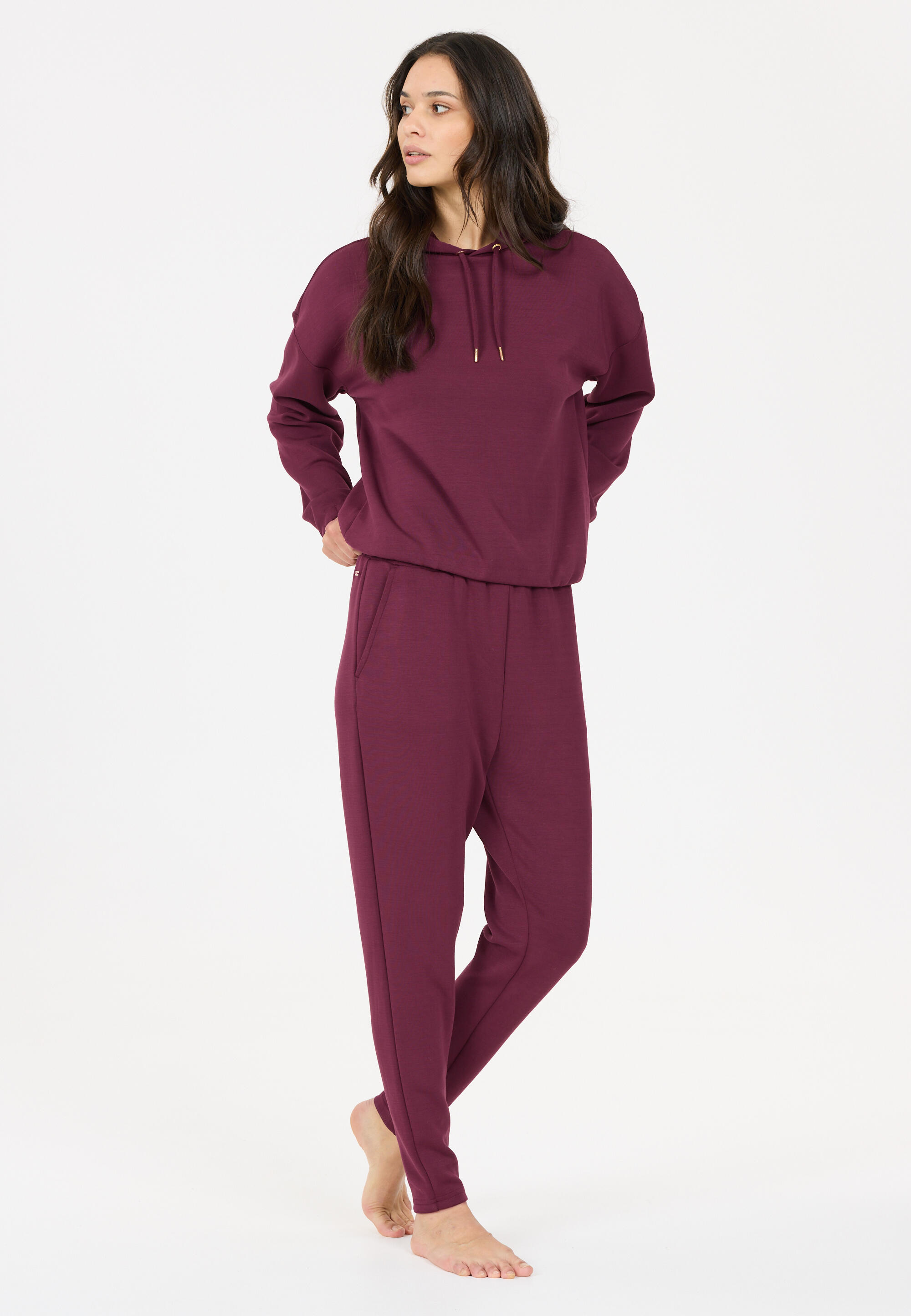 Felpa girocollo da donna Athlecia Jacey 5/15