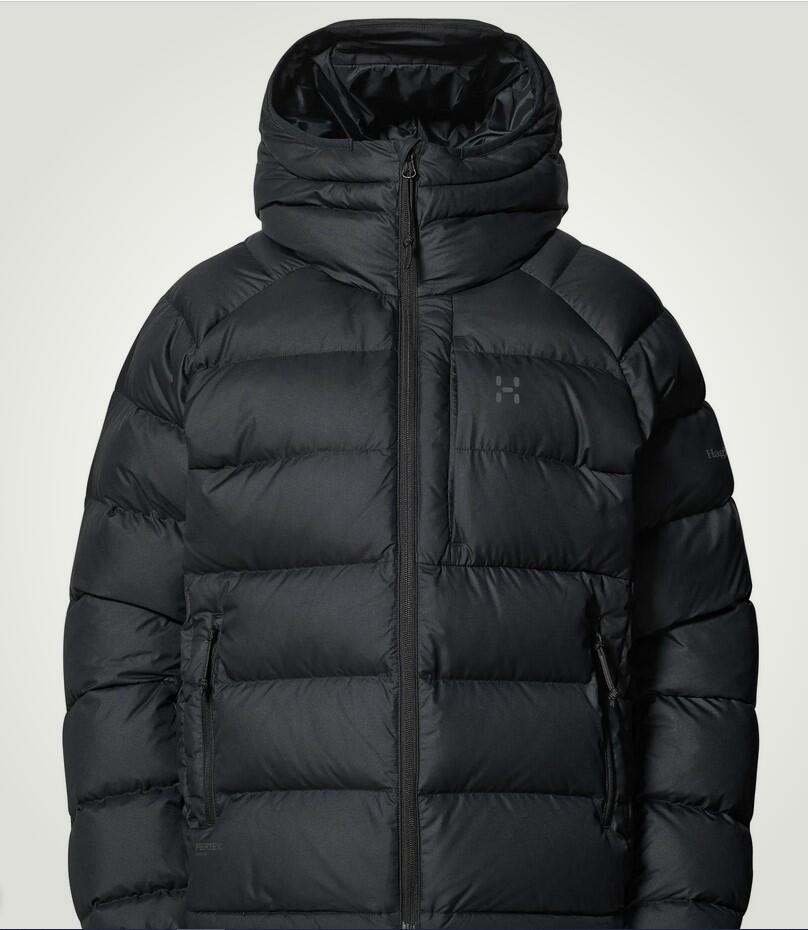 Haglöfs Rosson Down Hood Women True Black 5/7